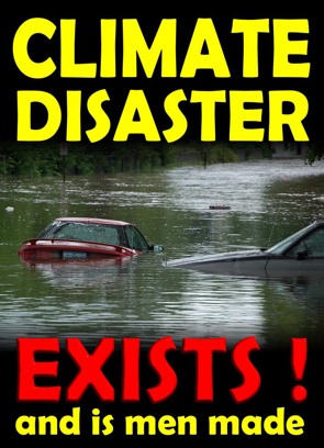La catastrofe climatica esiste ed è determinata dall'attività "produttiva" umana.